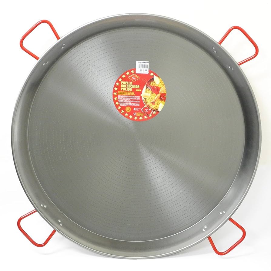 Amazon.co.jp: EL CID スペイン製 パエリア鍋 赤いハンドル プロ